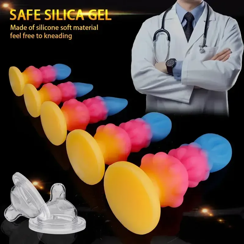 progressive size anal plugs silicone