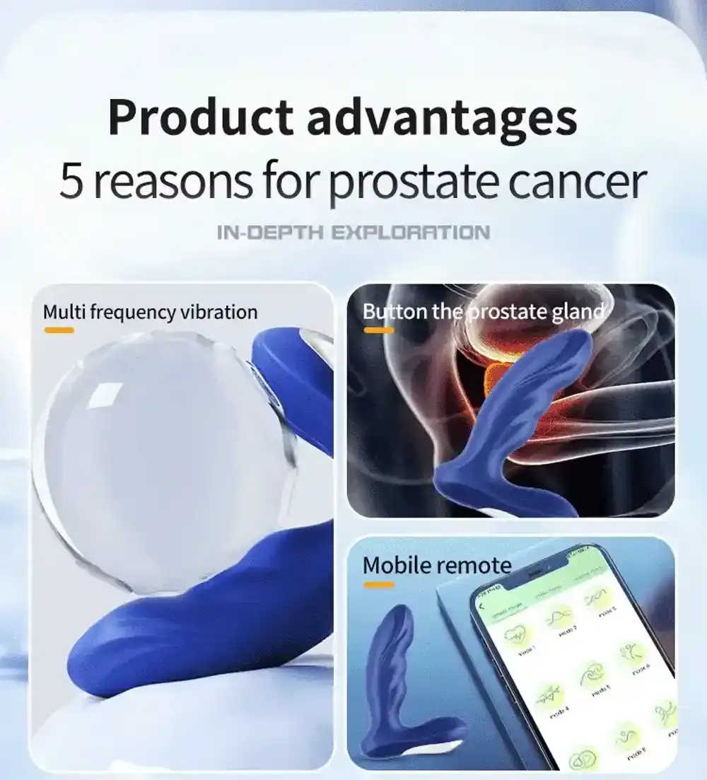 prostate gland massager app control