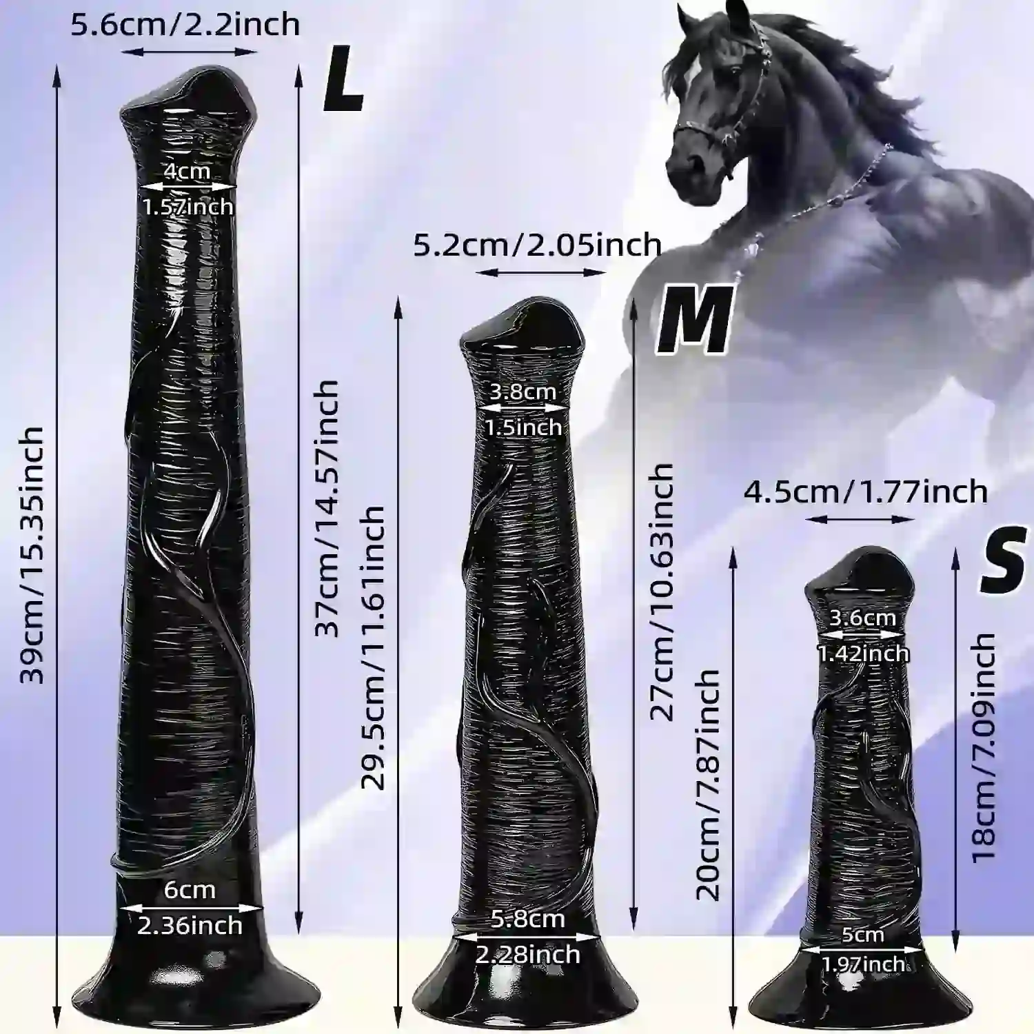 prostate massager horse dildo pvc