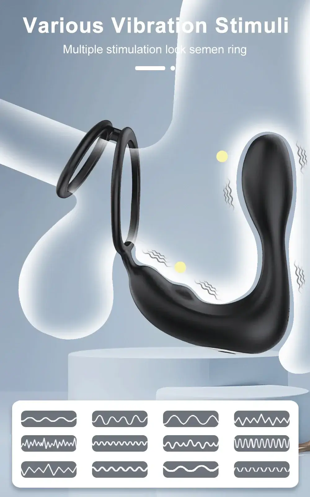 prostate massager with remote control