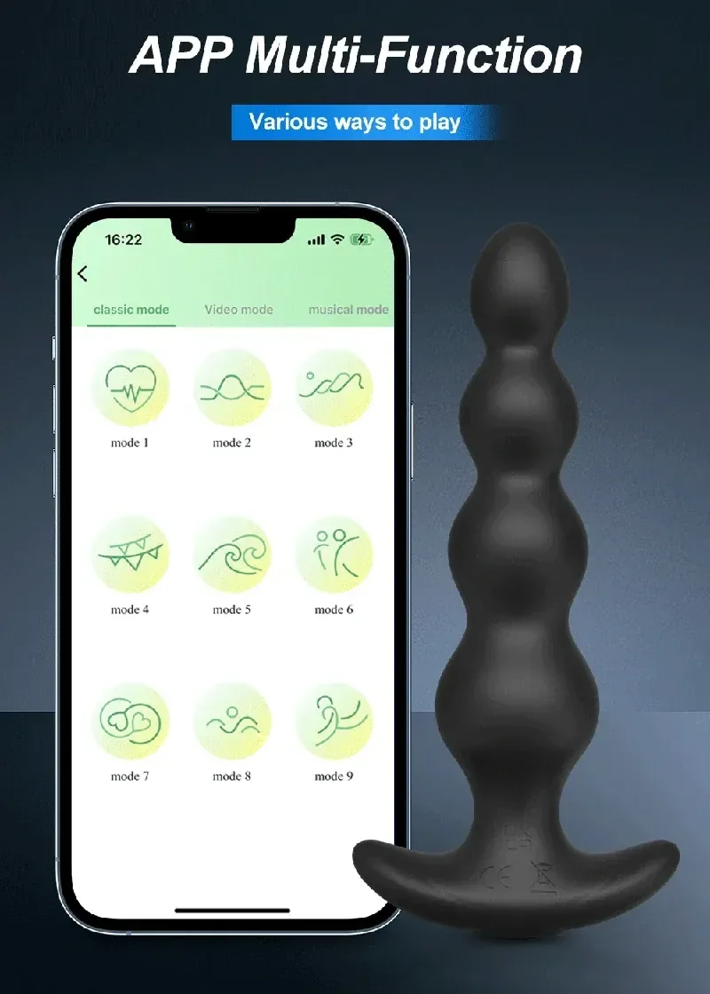 prostate stimulation butt plug bluetooth