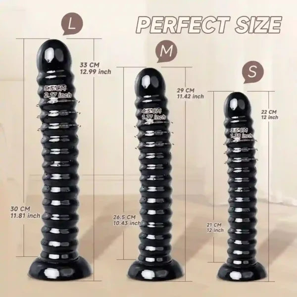 pvc anal plug different sizes