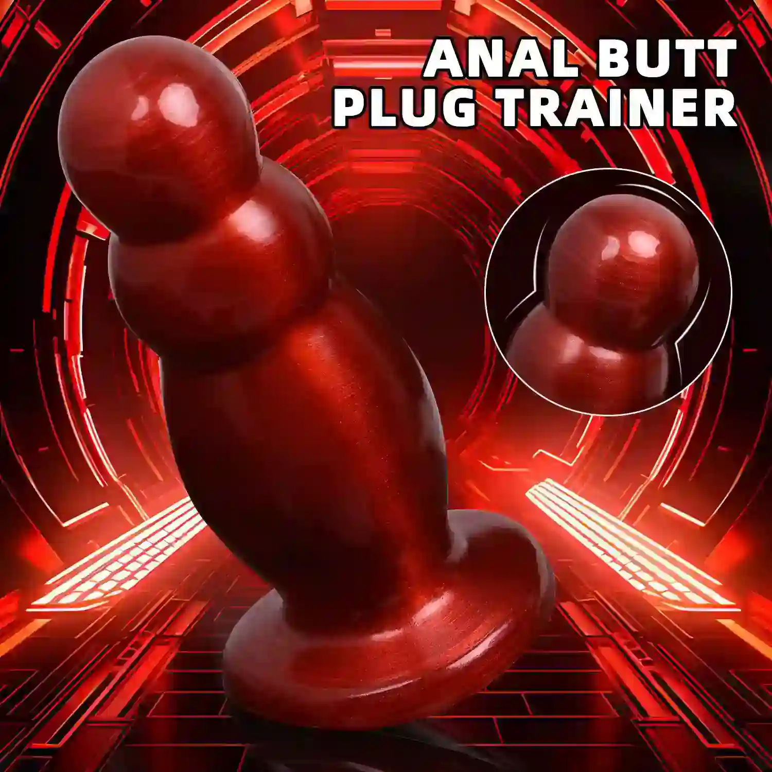 pvc butt plug easy to clean