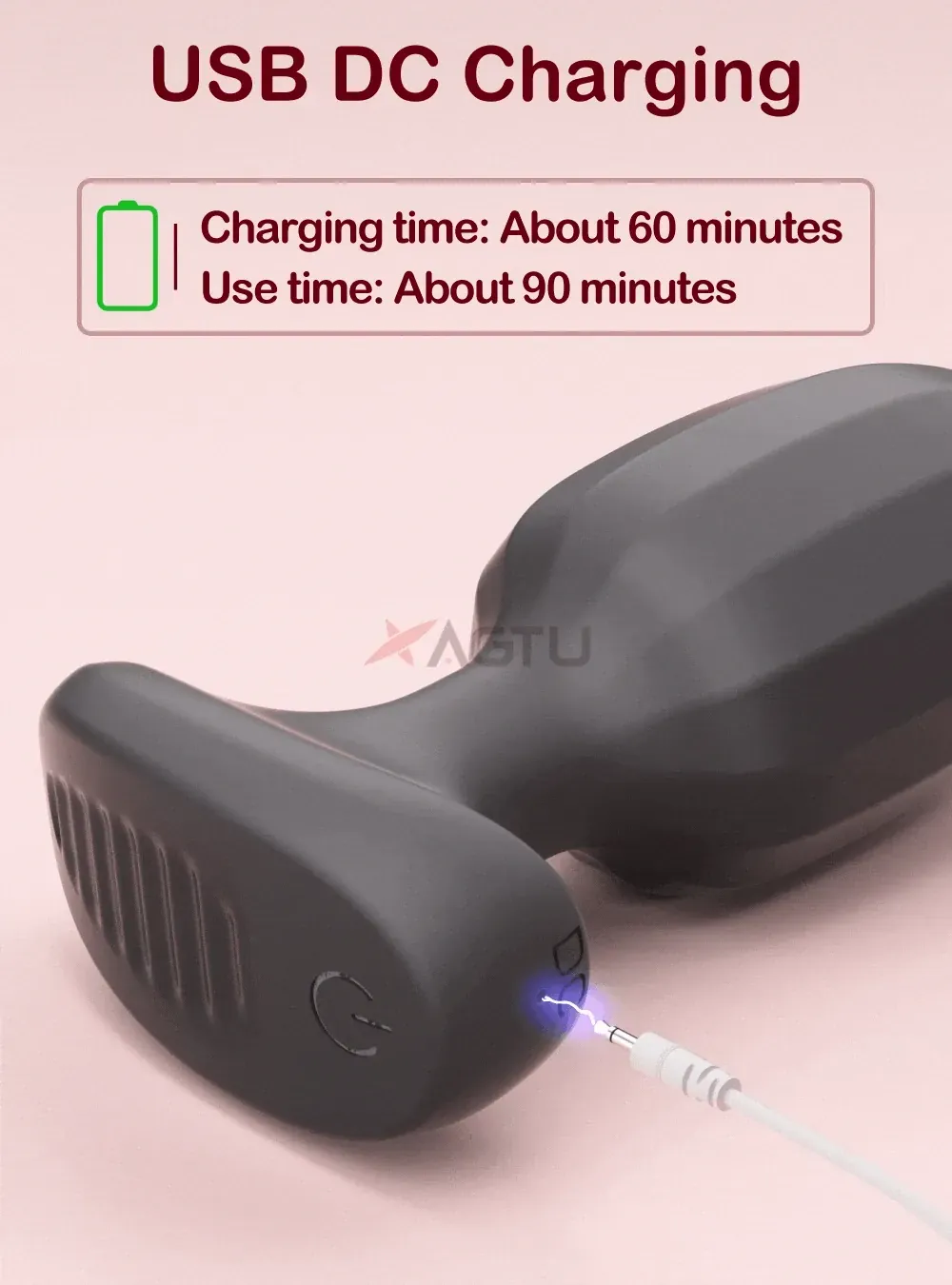 quiet operation prostate anal massager