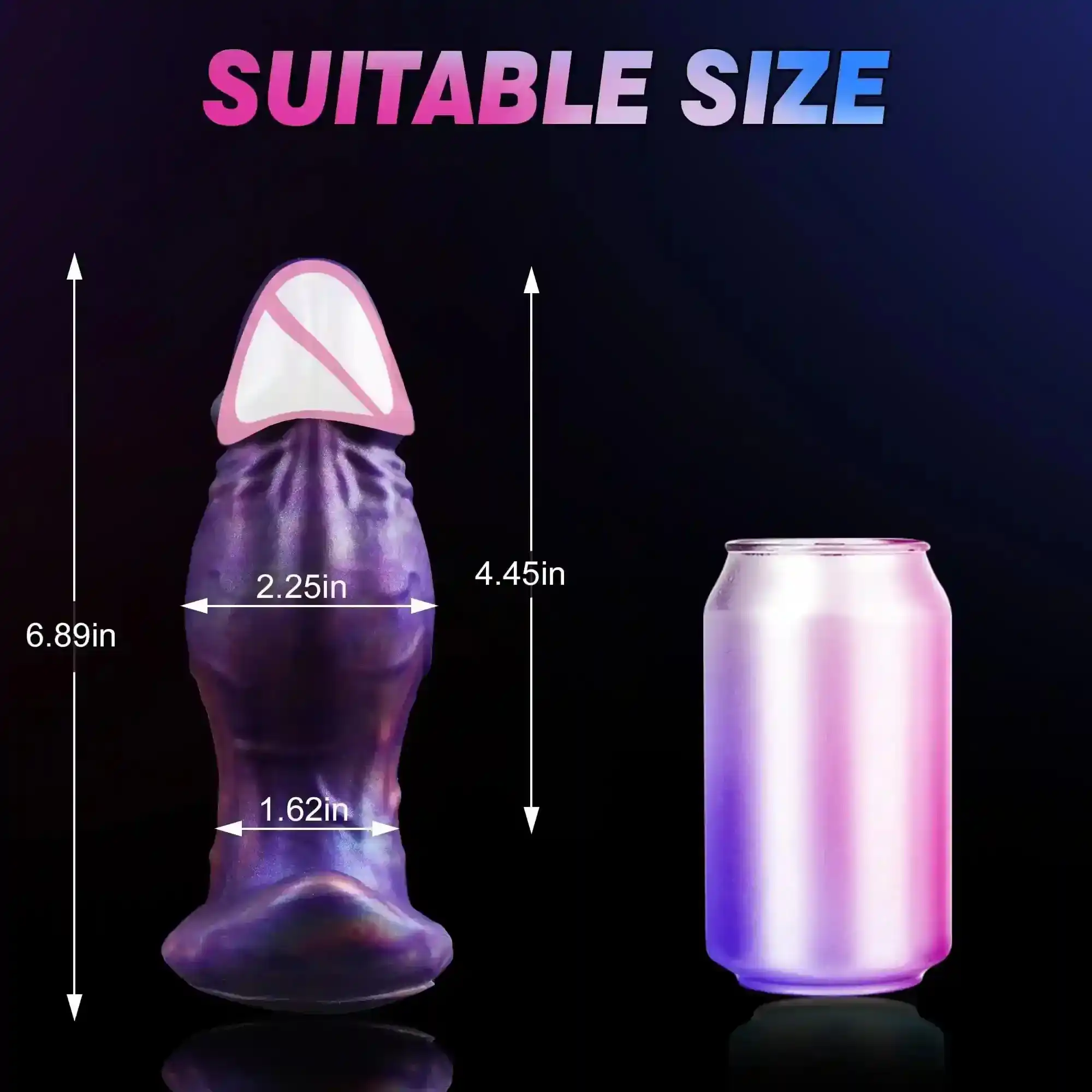 realistic anal dildo multiple sizes