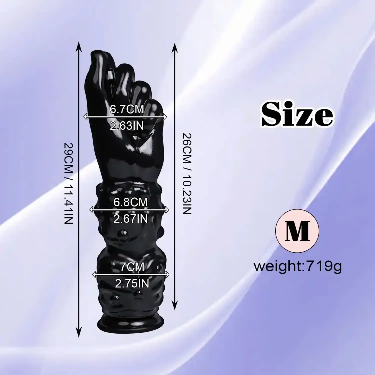 realistic texture anal dildo expander