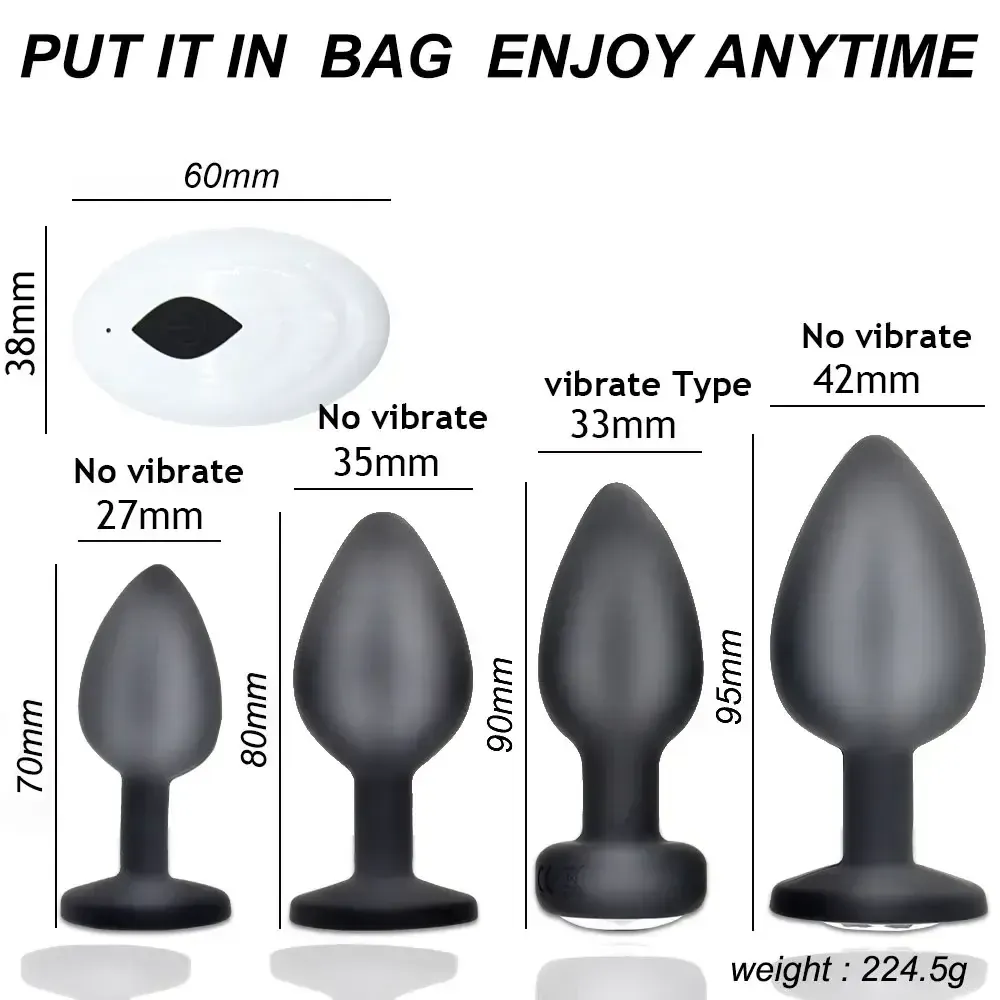 rechargeable remote control anal toy