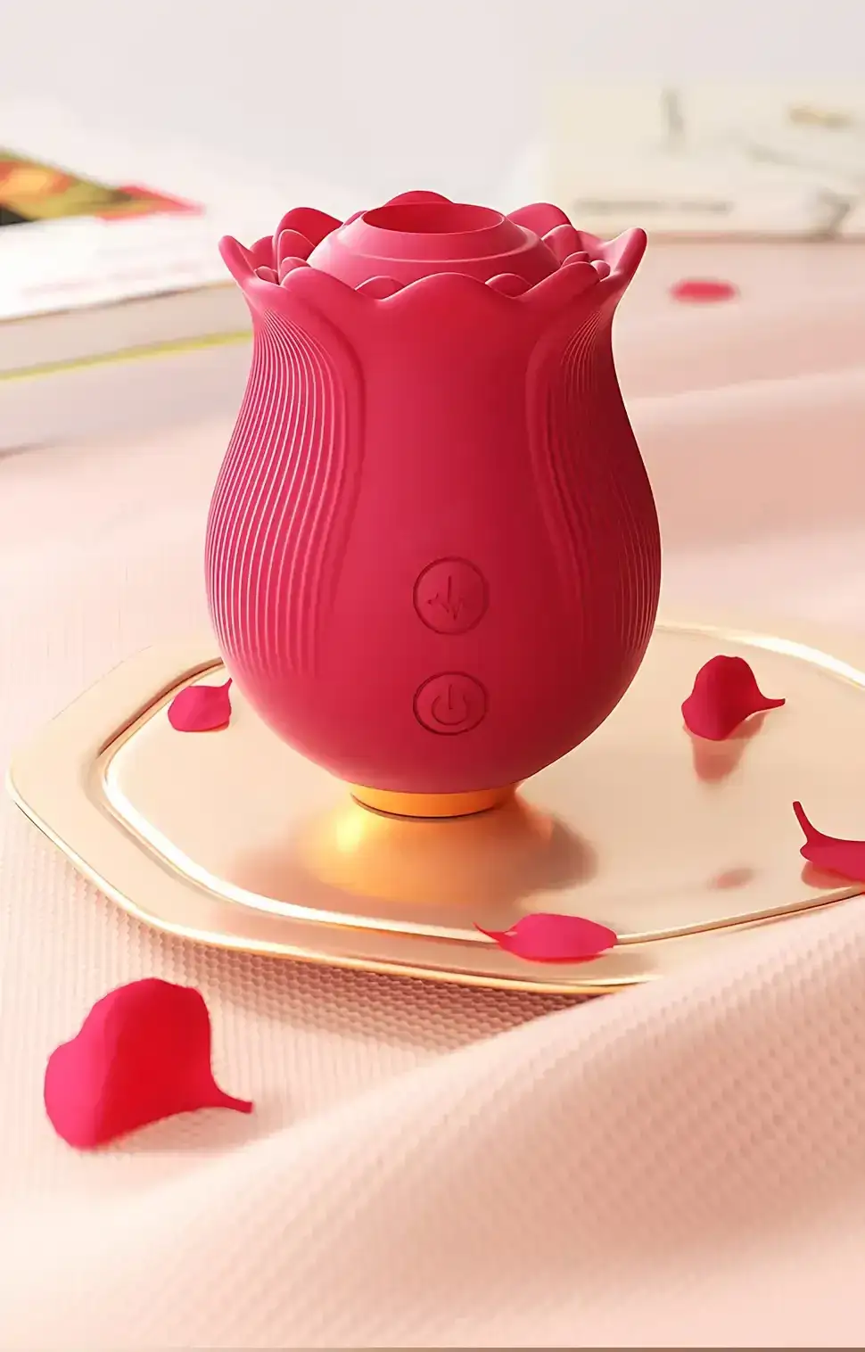 rechargeable silicone rose toy waterproof
