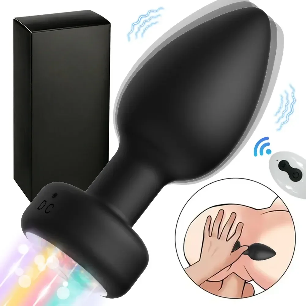 remote control anal prostate stimulator