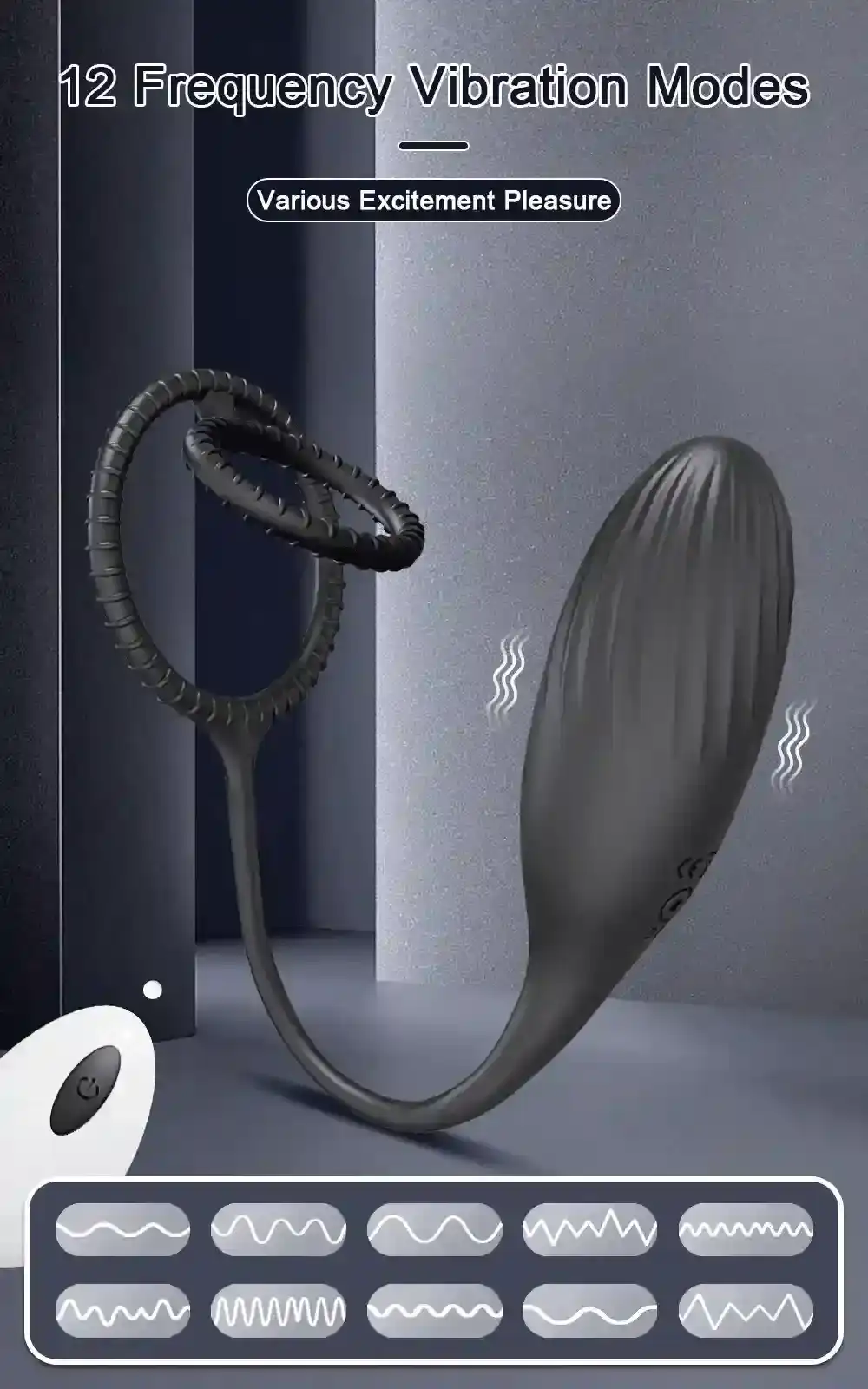 remote control prostate anal massager