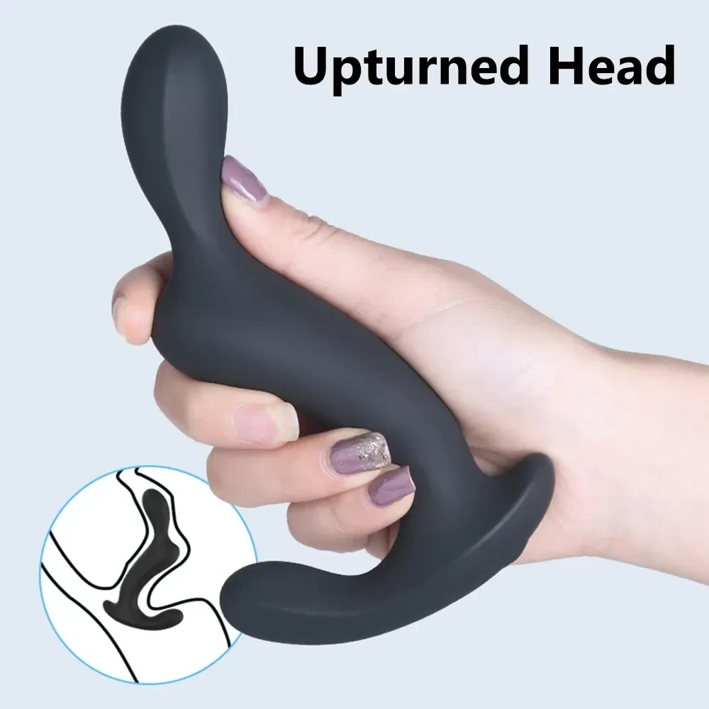 remote control prostate massager black