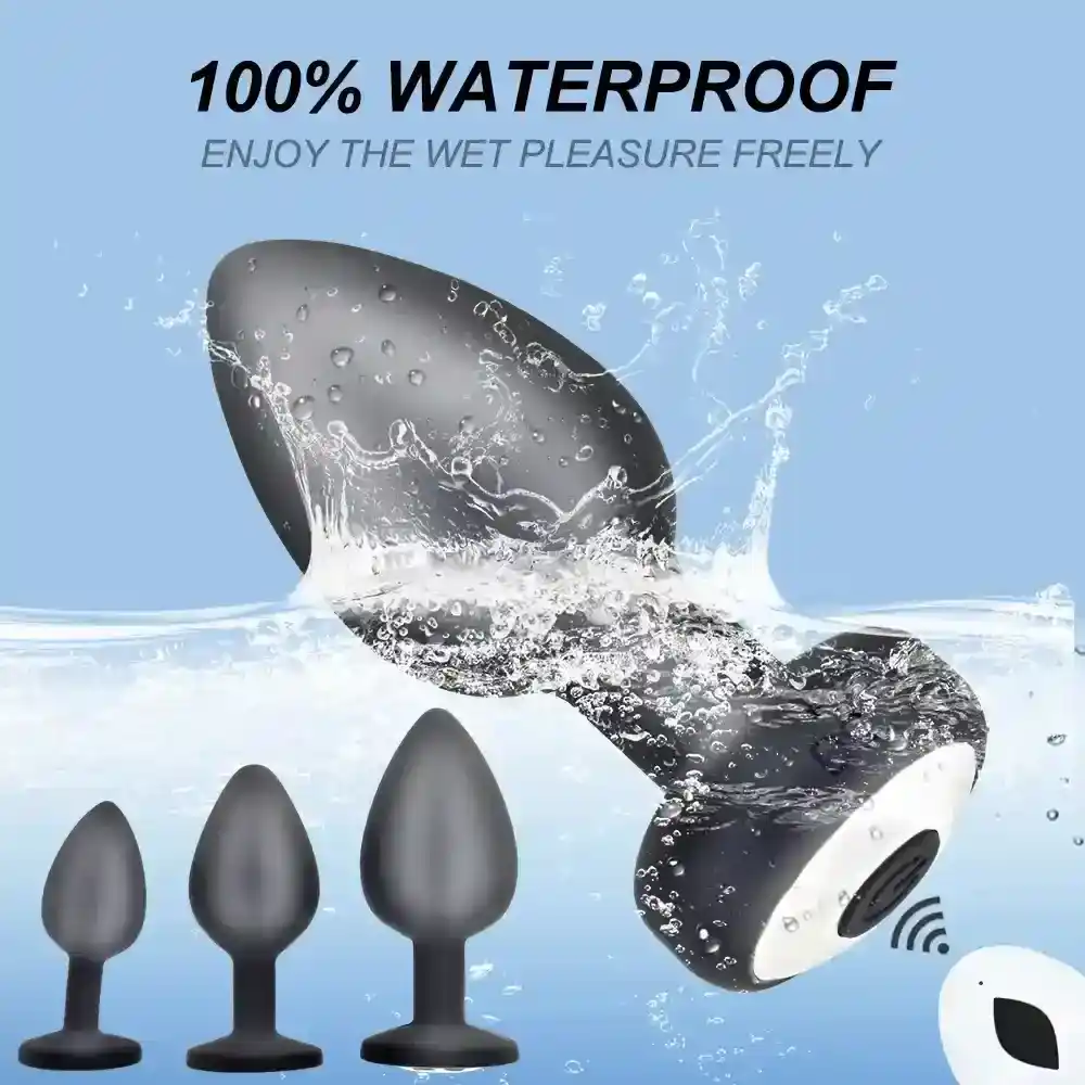 remote control vibrating anal plugs