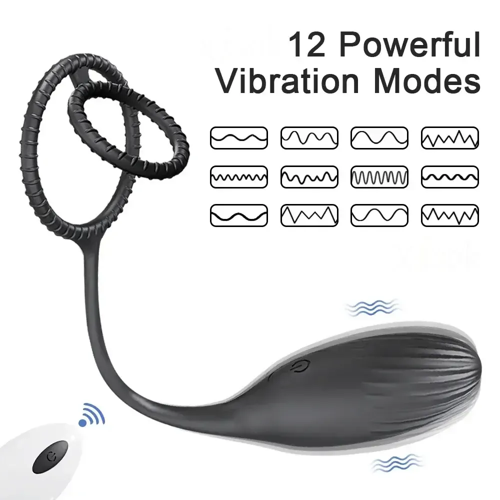 remote controlled prostate massager silicone