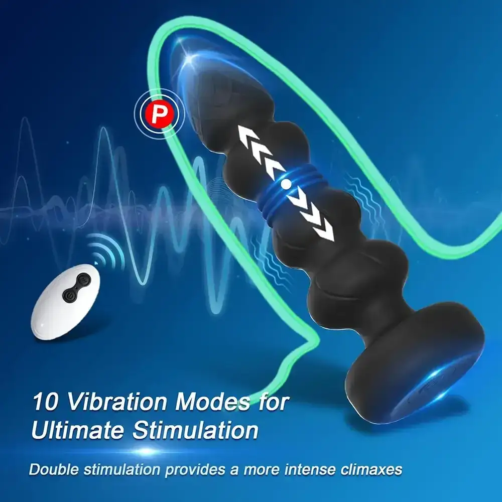 remote controlled prostate stimulator silicone