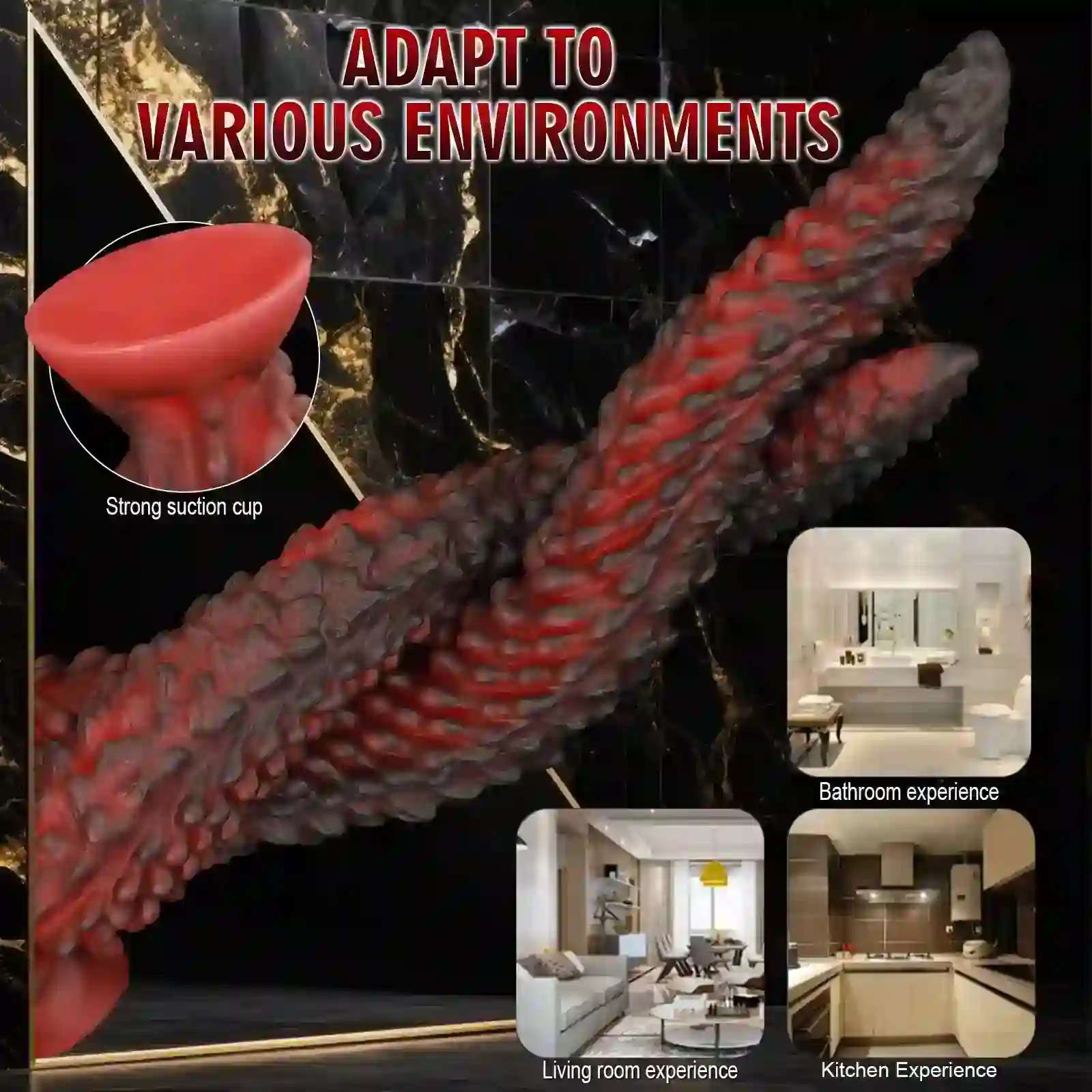 ridged silicone anal dilator for men