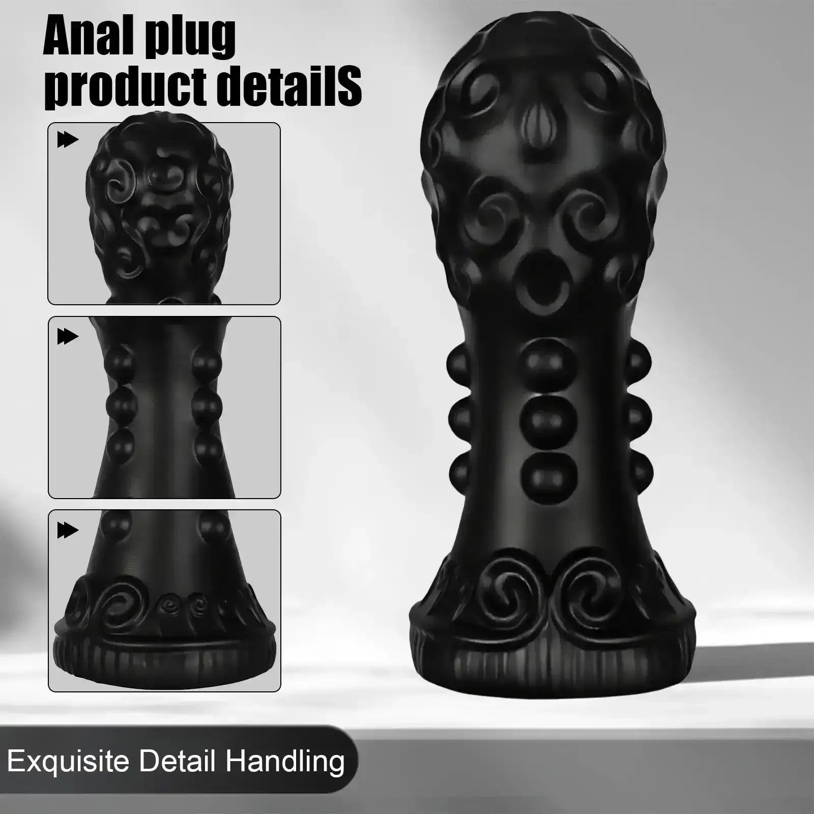 rigid construction anal plug firm