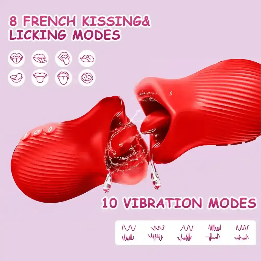 rose design silicone sex toy