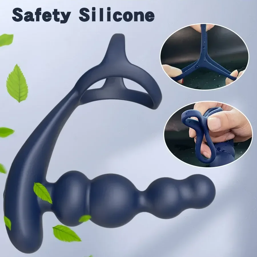 rotating anal plug silicone body safe