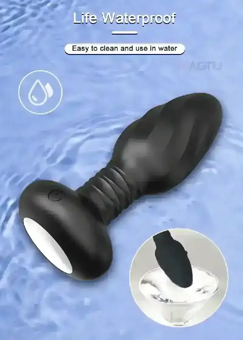 rotating anal toy thread design
