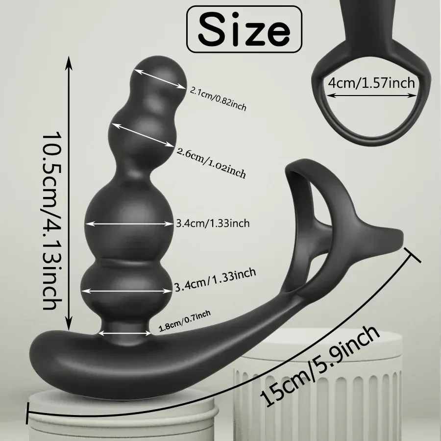 rotating prostate massager splash proof