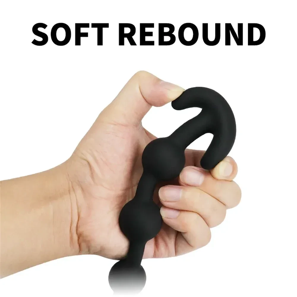 silicone anal beads waterproof splashproof