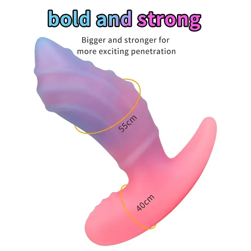 silicone anal plug three sizes 1
