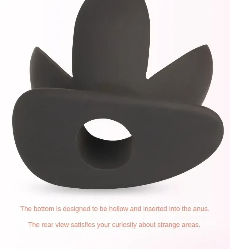 silicone anal toy open core