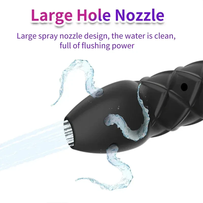 silicone bidet plug twist texture