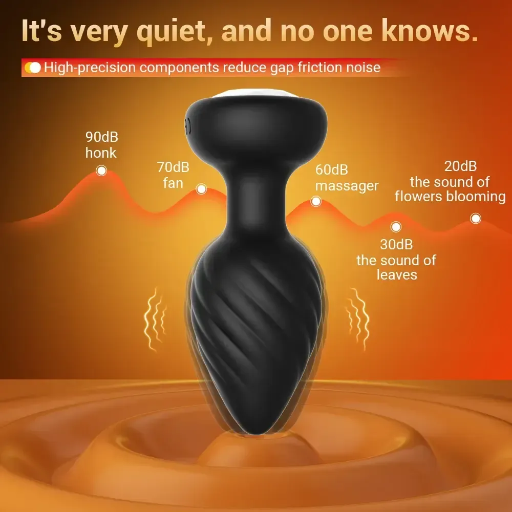 silicone butt plug prostate stimulator