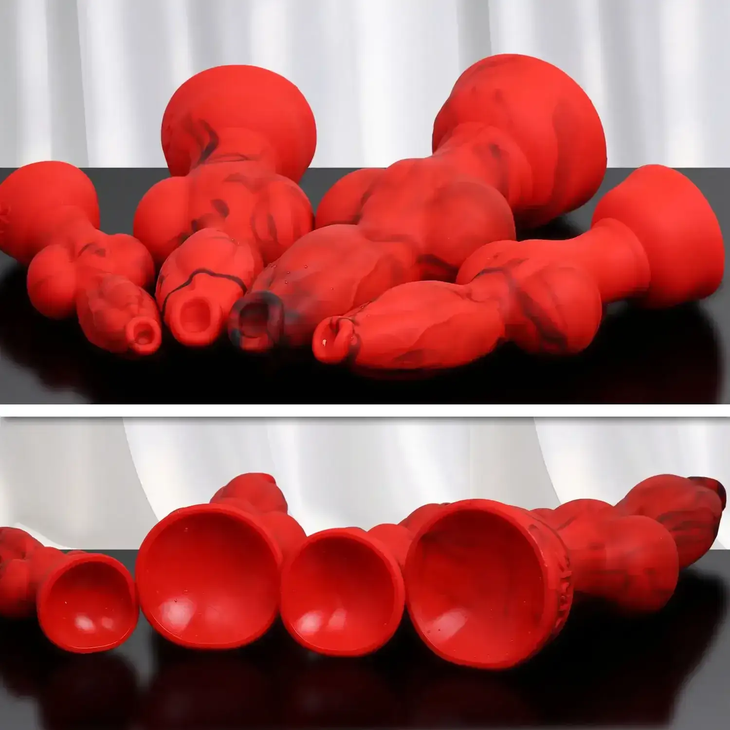 silicone butt plug with suction 2
