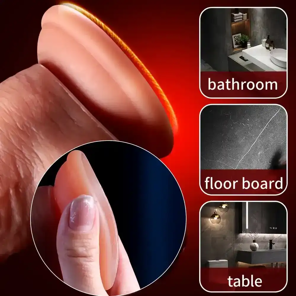 silicone dildo with multiple vibration modes