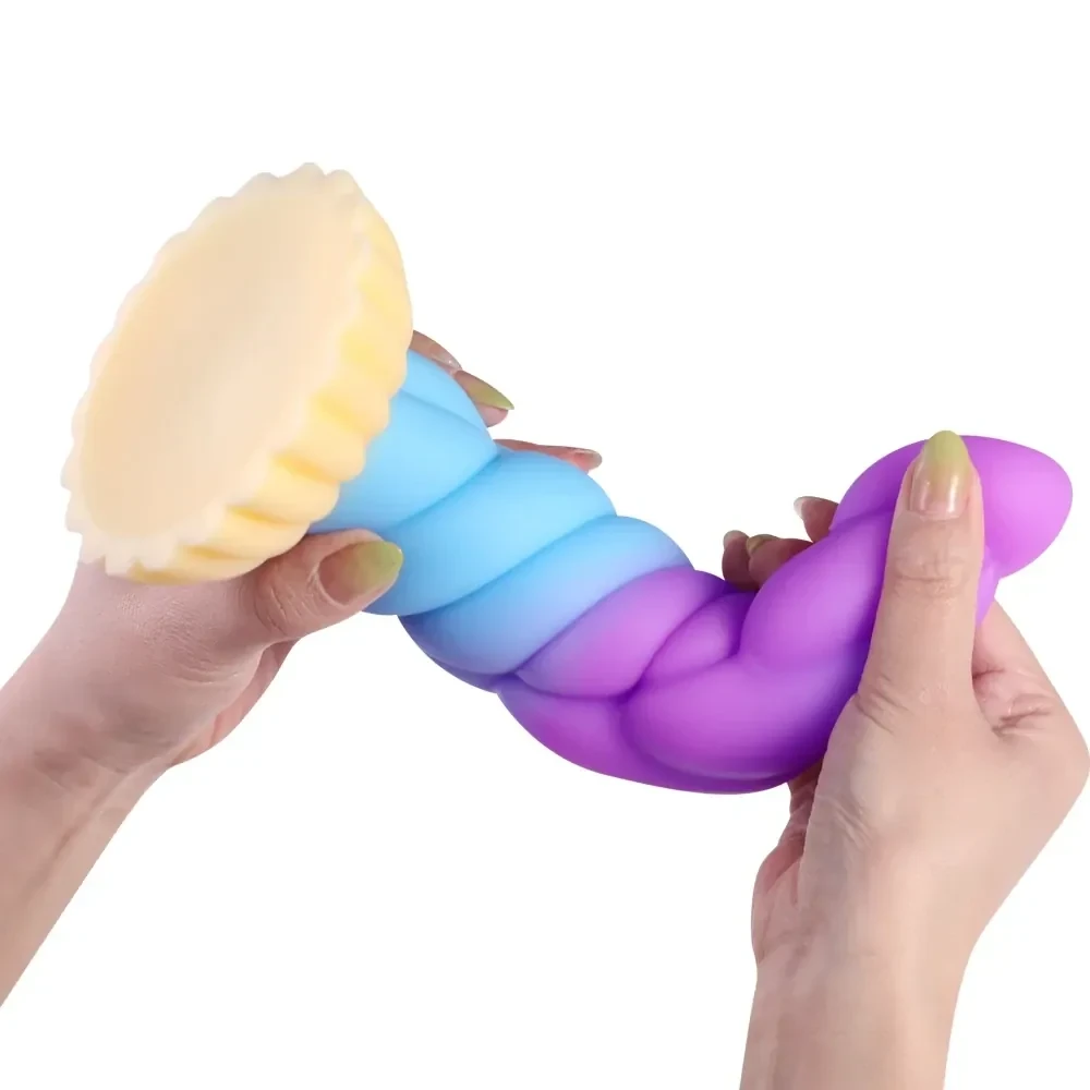 silicone dragon scale butt plug