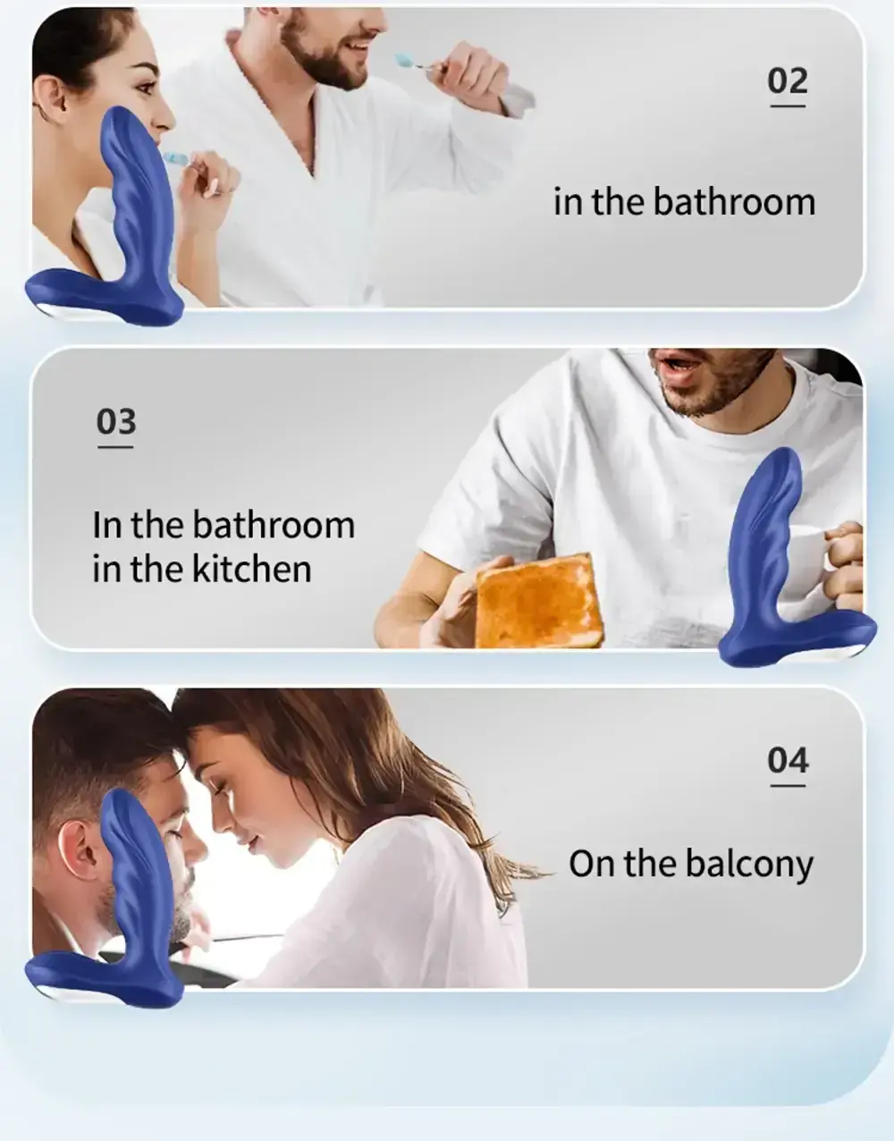 silicone male g spot stimulator