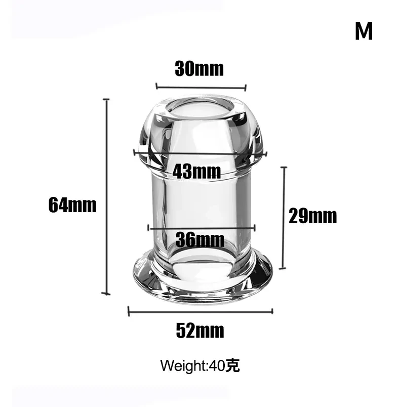 small medium large anal plug 2