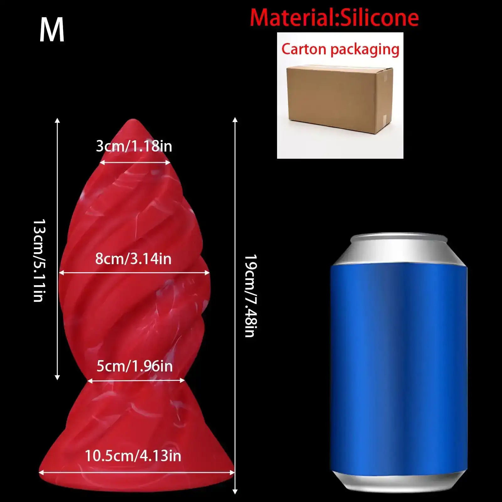 small medium large anal plugs 1