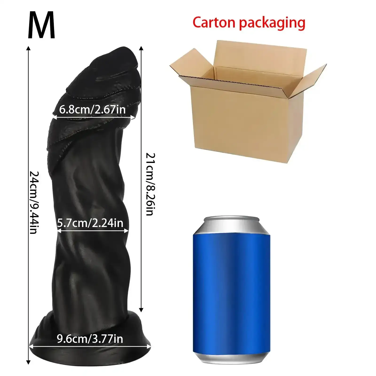 small serpentine style pvc plug