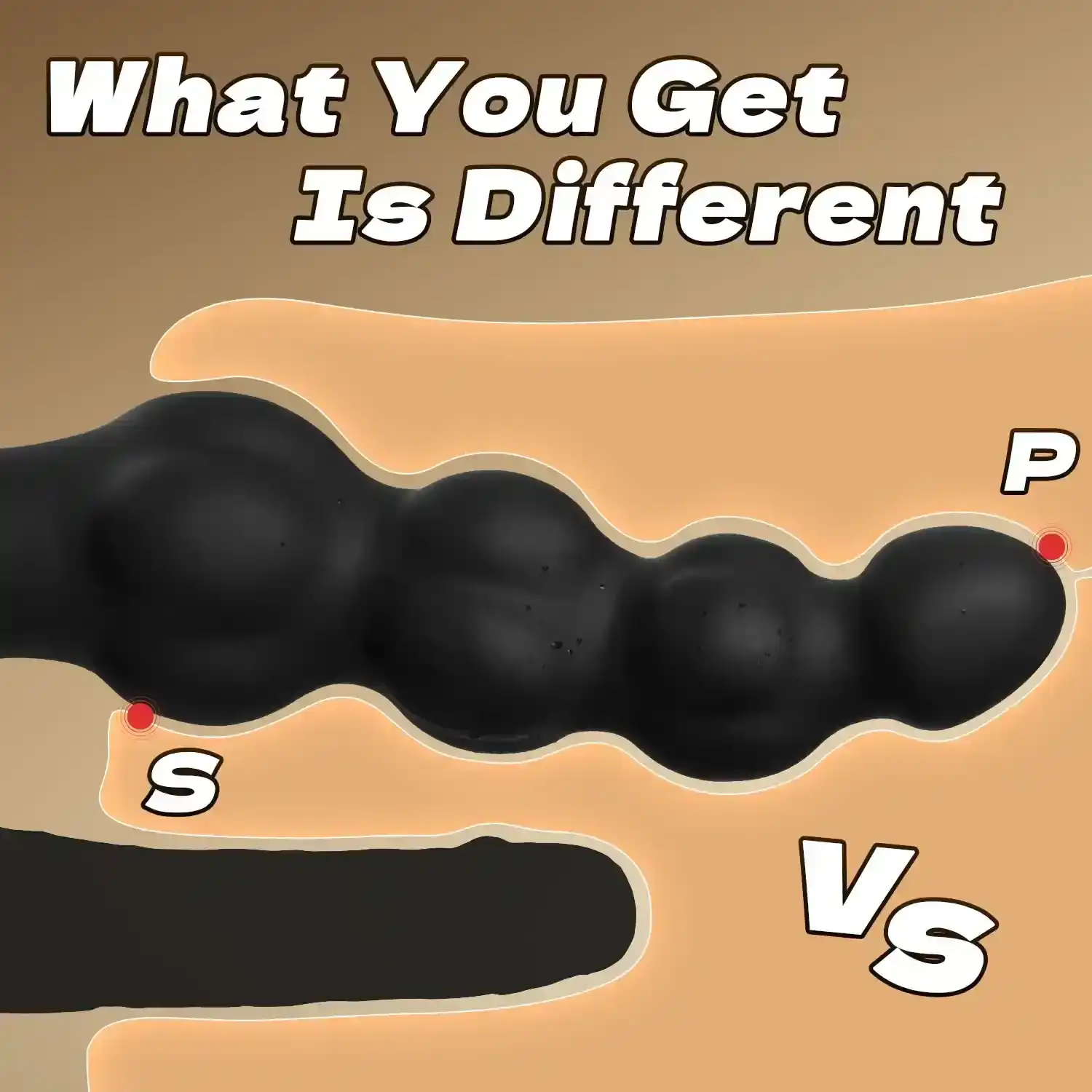 small size silicone butt plug