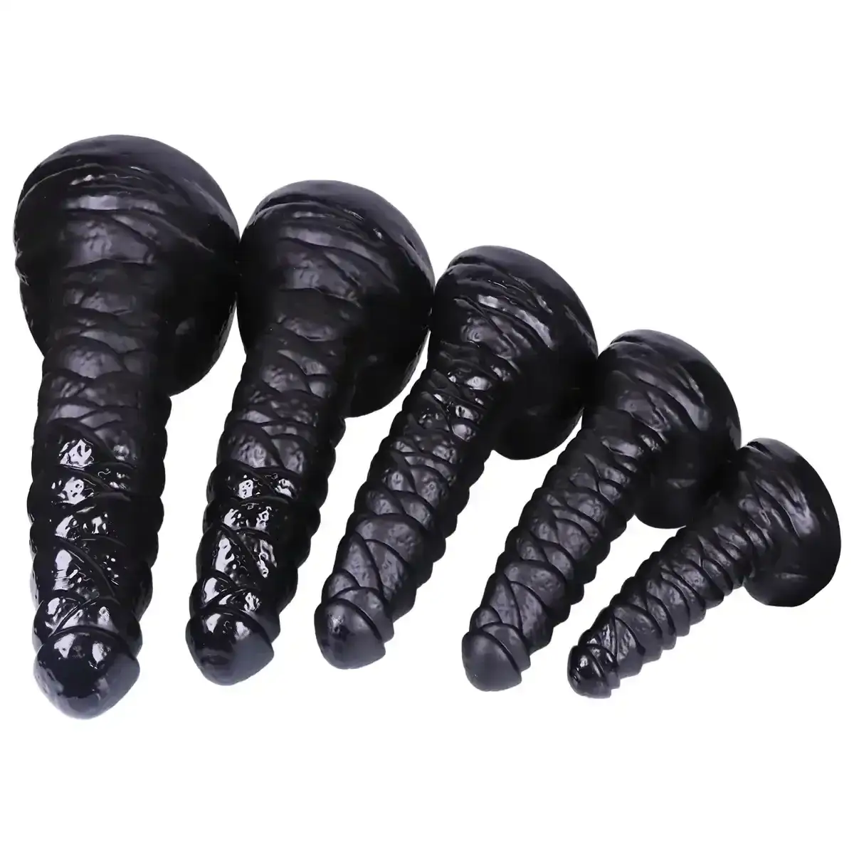 smooth non porous anal plug plastic