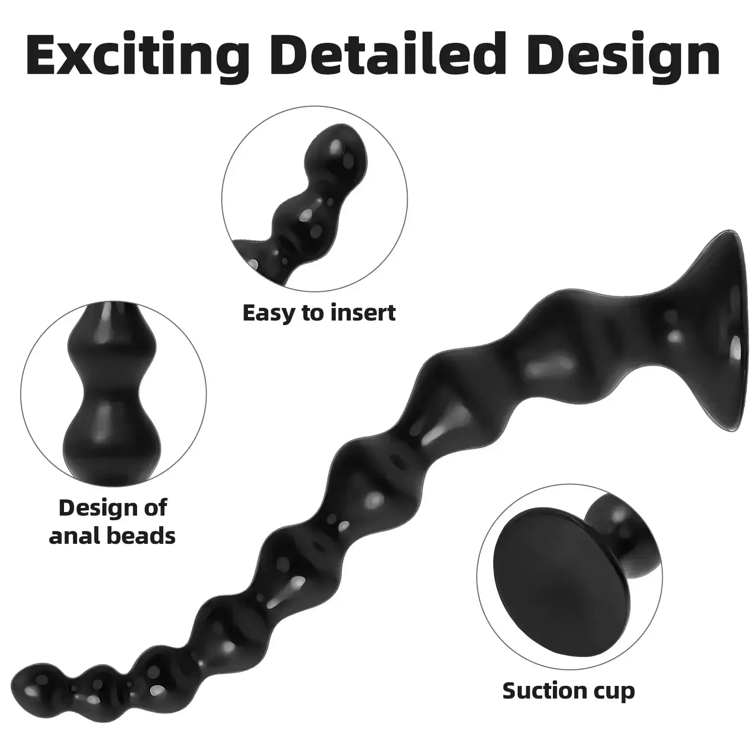 smooth pvc anal beads beginner