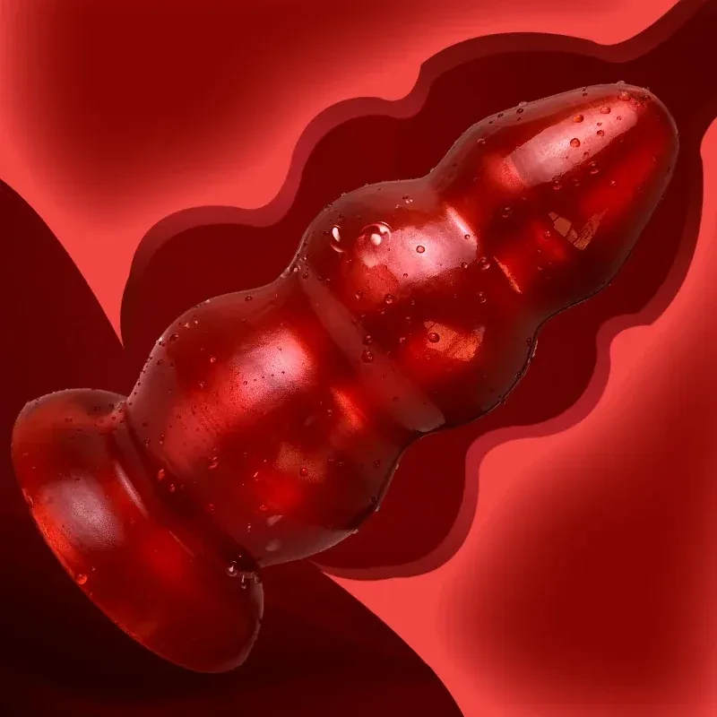 smooth pvc anal plug for men