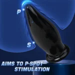 smooth silicone anal plug for men