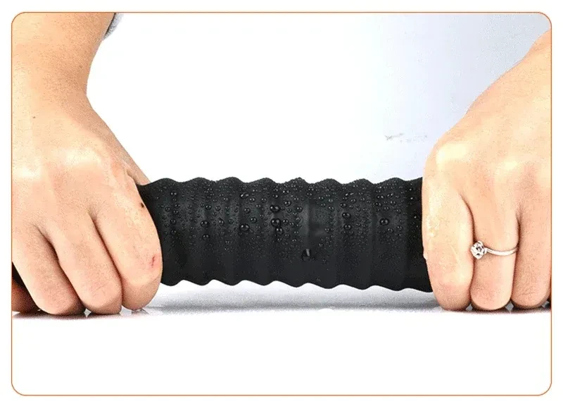 smooth silicone anal sex toy 2