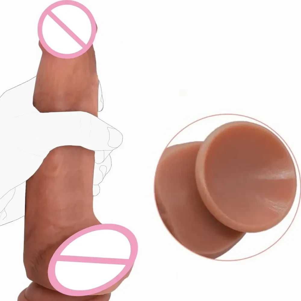 smooth silicone dildo and butt plug