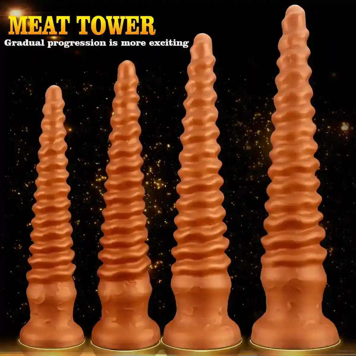 smooth silicone dildo gradual expansion