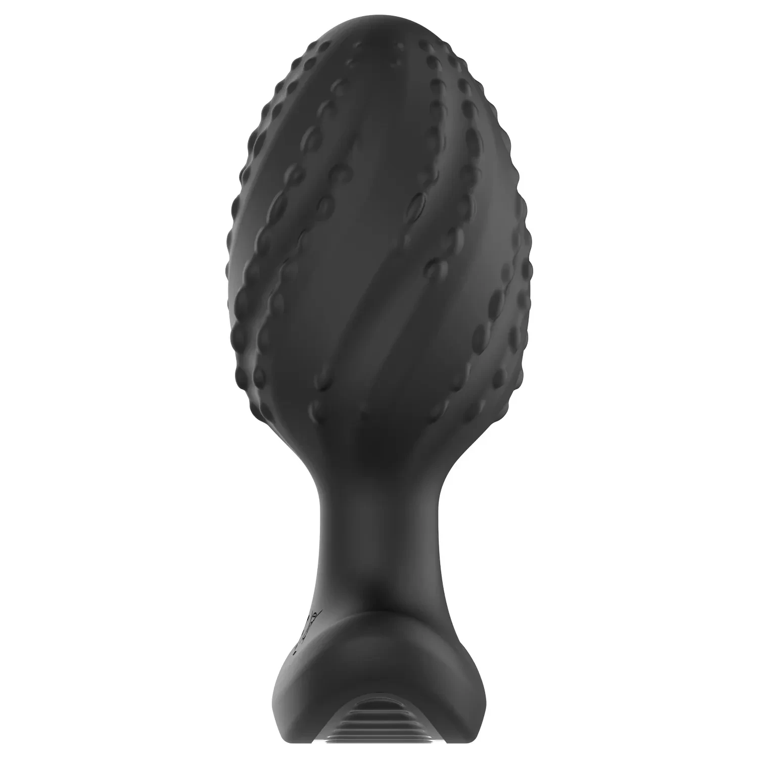 smooth silicone vibrating butt plug
