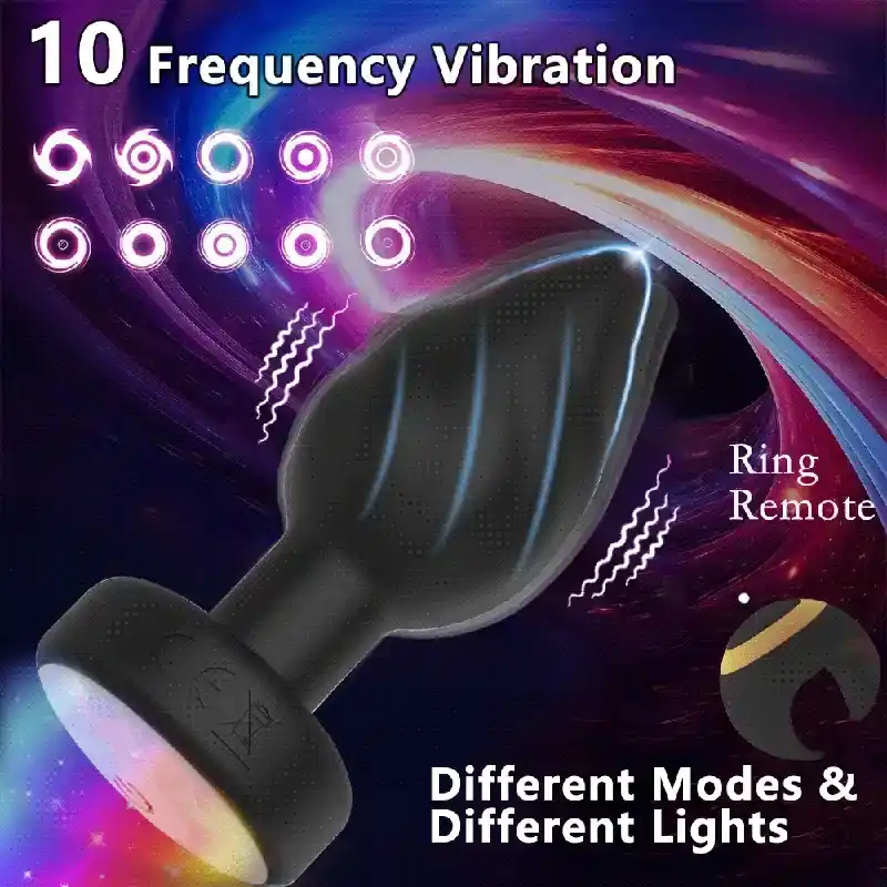 smooth silicone vibrator anal toy