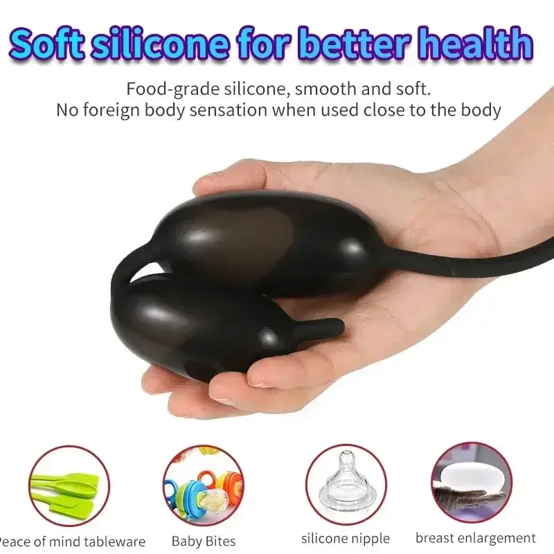 solid head inflatable urethral device