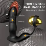 splash proof silicone prostate massager