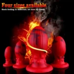 steel stimulator plug with silicone