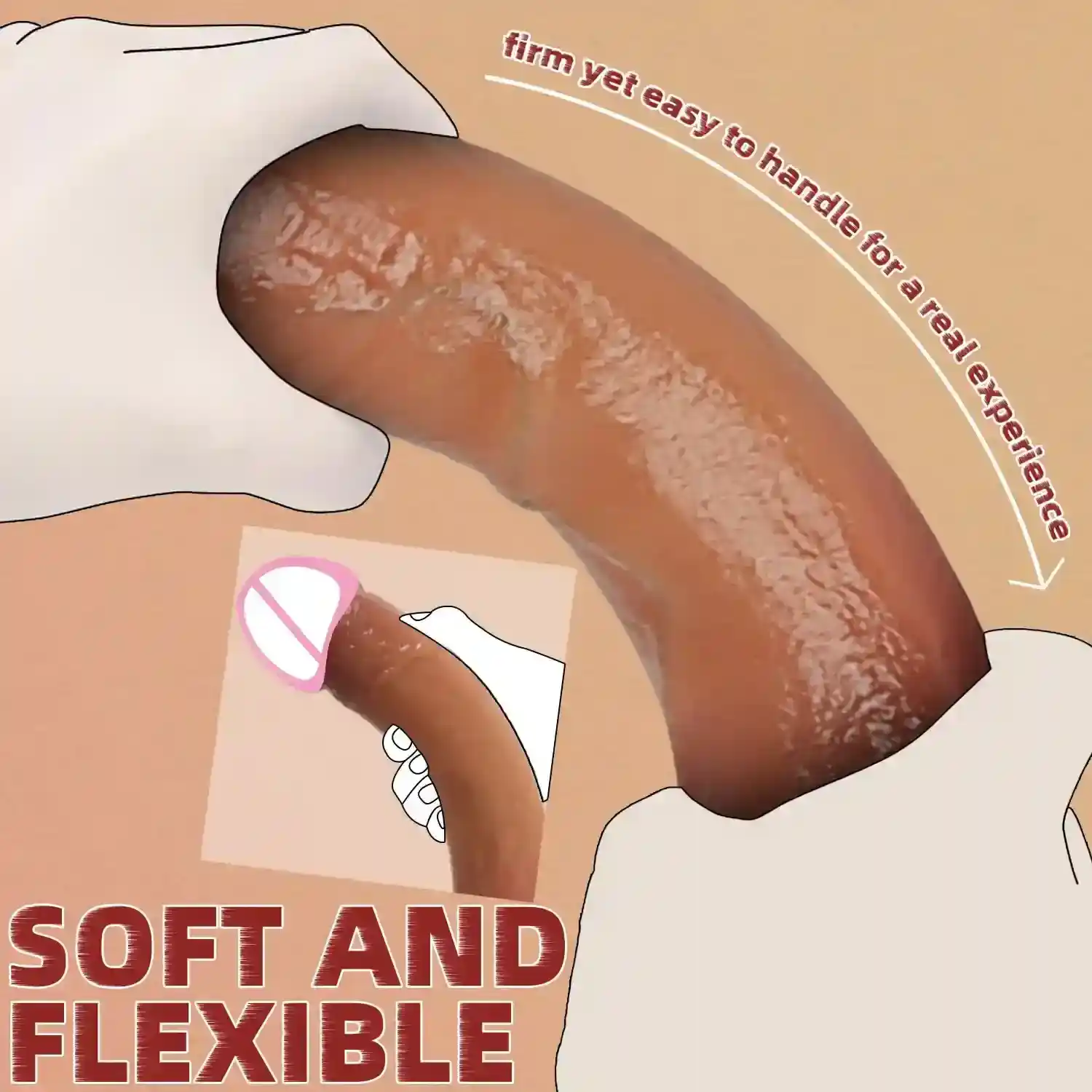 suction cup dildo for hands free 1